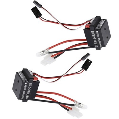 2X High Voltage Waterproof Brushed Speed Controller For RC Car Boat Motor 320A