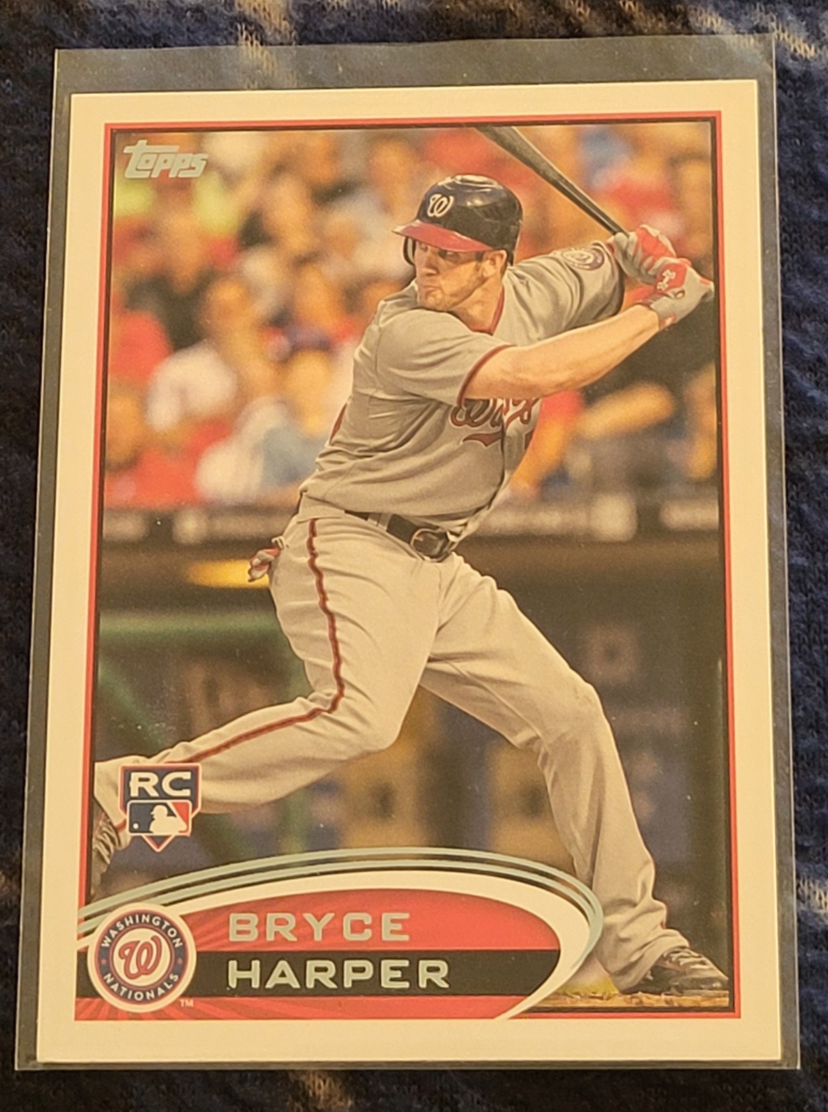 ⚾️🔥 2012 Topps BRYCE HARPER #661 Batting RC ROOKIE