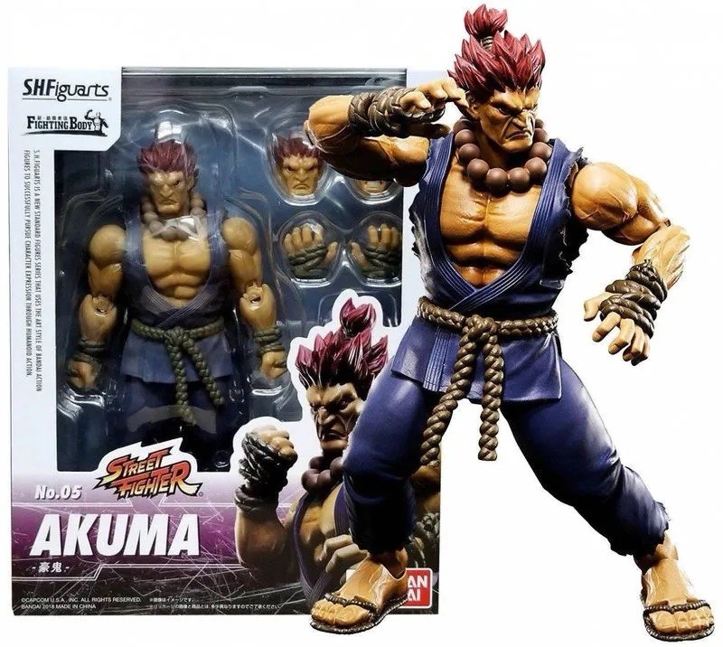 S.H. Figuarts Akuma Street Fighter Series Action Figure Bandai