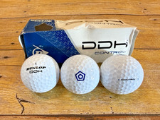 Dunlop DDH Control 3 New Golf Balls 1 Sleeve Distance Accuracy