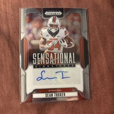 2025 Panini Prizm Draft Picks - Sensational Signatures Sean Tucker #SS-SNT (AU)