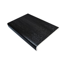 200mm Black Ash UPVC Window Board/Cill Cover 1.25m Long 9mm Thick Plastic Window