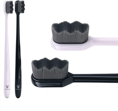 Extra Soft Toothbrush for Sensitive Gums and Teeth. Micro Nano Toothbrushes with