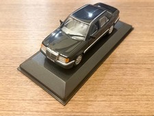 Mercedes-Benz W124 500E Minichamps 1/43 Blue Black Metallic Used [Age 13+]