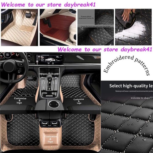 For Fiat 500 500X 500L Car Floor Mats Auto Liners Carpets Waterproof Pads Custom - Picture 12 of 22