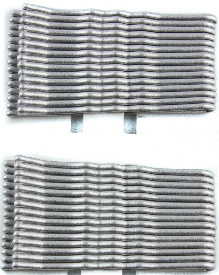 30 piezas Alfileres de pelo ondulado Bobby pequeños delgados de metal -4,8 cm de largo blanco, dorado - Imagen 4 de 4