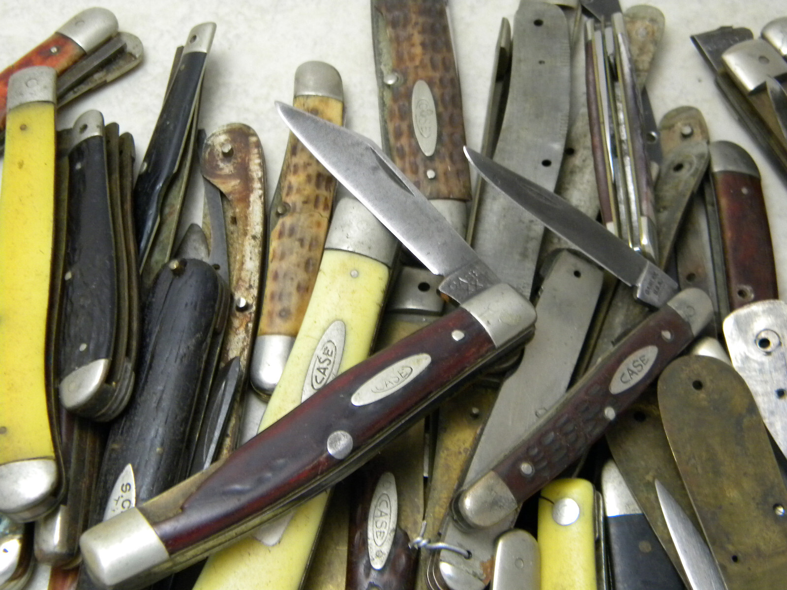 Lot of Case Knife Parts and Pieces eBay