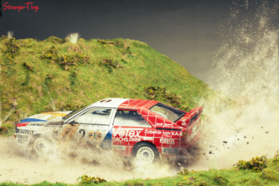 SunStar Audi Quattro A1 #2 Harald Demuth Lux Winner Int. AvD/STH Hunsruck Rally