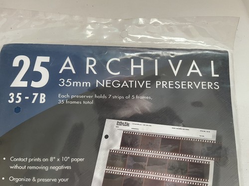 Print File 35-7B 35mm Negative Preservers (25 Pack) - Picture 2 of 4
