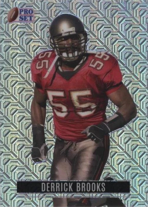 2023 Leaf Pro Set Metal Derrick Brooks #RB-55