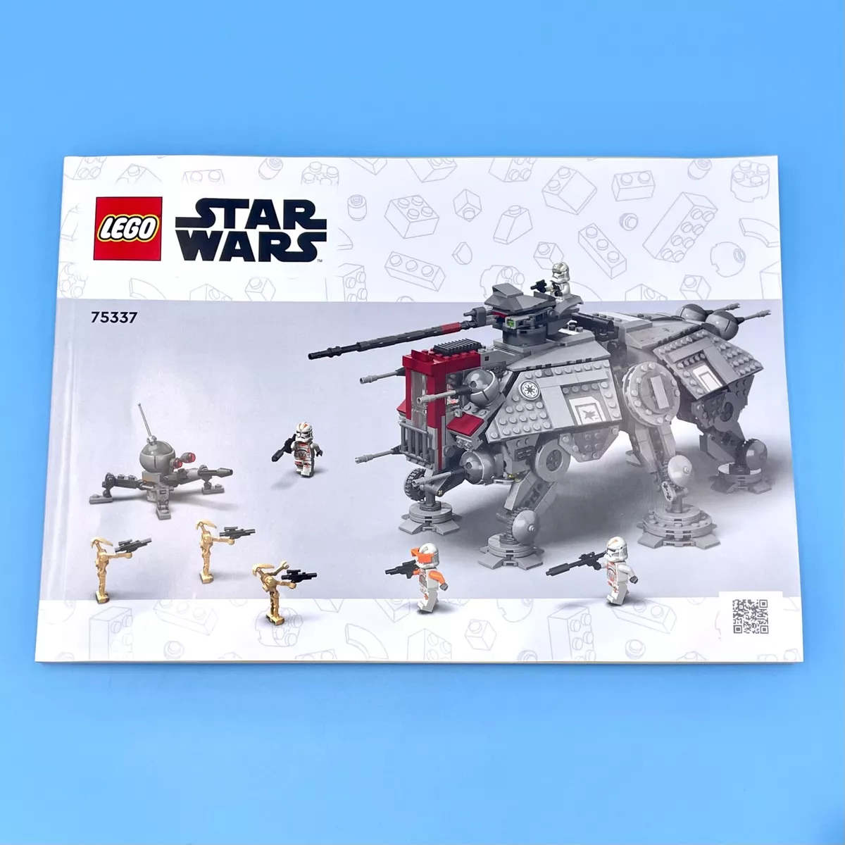 NEW MANUAL ONLY LEGO 75337 Star Wars AT-TE Walker Book ONLY NO BRICKS