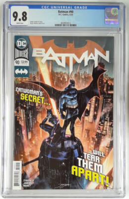 BATMAN 90 A CGC 9.8 1ST APP DESIGNER CATWOMAN SECRET (SLAB GRADE)