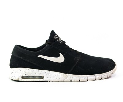 janoski max black suede