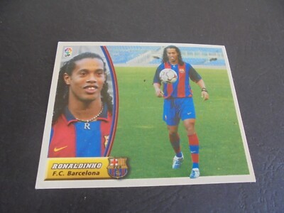 Ronaldinho FC Barcelona Liga 2003-04 ROOKIE sticker | eBay