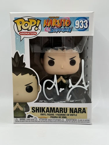 Funko POP! Shikamaru Nara Naruto Shippuden #933 Autographed JSA Authentication