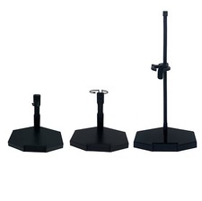 1/6 Scale Action Figure Stand Universal Long Hexagon Blank Stand Customize Lots