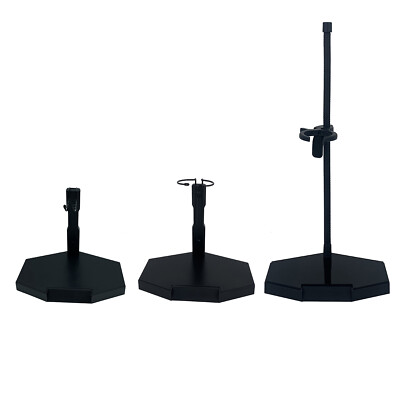 1/6 Scale Action Figure Stand Universal Long Hexagon Blank Stand Customize Lots