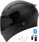 NEW Bluetooth Motorcycle Helmet GDM GHOST Hypersonic Intercom