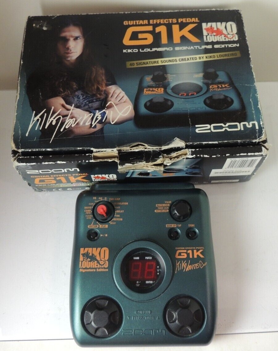 ギター zoom G1four Zoom G1K Kiko Loureiro Signature Multi Effects Pedal