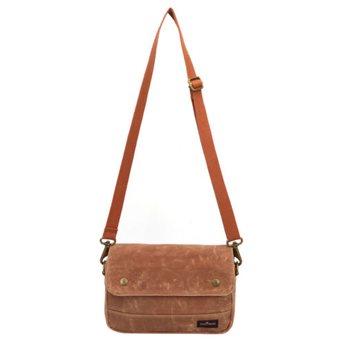 Tourbon Waxed Canvas Bike Handlebar/Saddle Case Bicycle Frame Pouch Key Bag BR - Picture 21 of 23