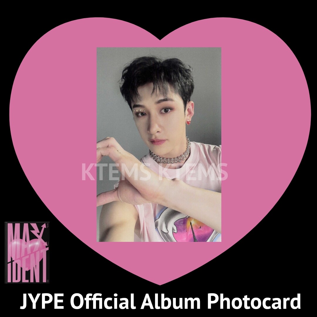 Stray Kids MAXIDENT album official photocard Hyunjin Bangchan