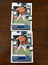 2 (two) Jose Siri Rookie Card RATED RC NICE 2022 Donruss   !~~~~~~~~~~~~