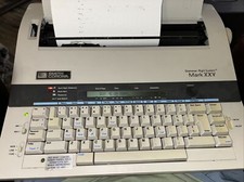 Smith Corona Mark XXV Typewriter Word Processor w/ Grammar, Eraser, Cover Wrking thumbnail