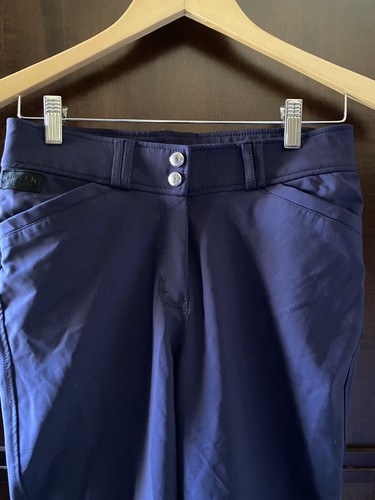 Dover Saddlery Breeches Womens 28 Blue Horse Riding Pants Equestrian EUC - Picture 2 of 8