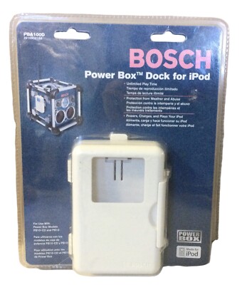 Bosch Power Box Dock For iPod PBA100D For Power Box PB10-CD & PB10(Y2)