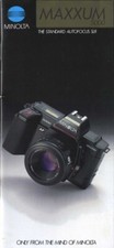 Minolta Maxxum 5000 Sales Brochure in Color