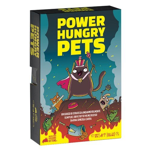 Asmodee Power Hungry Pets gioco in Italiano 8637 - Foto 1 di 3