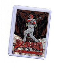 2021 DONRUSS UNLEASHED SILVER #3 MIKE TROUT NM-MT 249/349 ANGELS