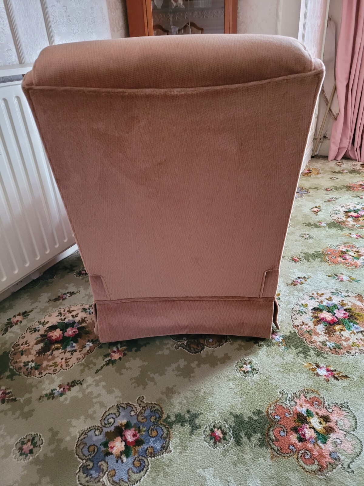 Parker Knoll Recliner Chair Reclining Armchair In Pink Upholstery eBay