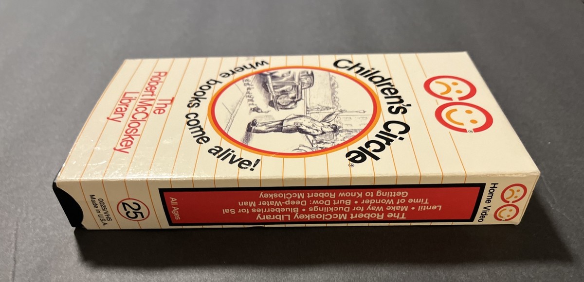 Children's Circle VHS. Where books come to life. 1992. - Very Good