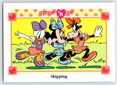 Disney Minnie n me ヴィンテージ トレーディングカード Minnie N Me