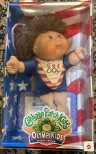 Vintage 1996 Olympics Cabbage Patch Olympi Kids Official Team Mascot