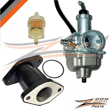 Intake Manifold Boot & Carburetor Fits Yamaha Breeze 125 YFA1 1989-2004 89-04 