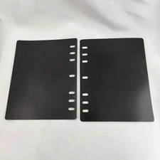 2 End Board Page Lifter Saver Monarch Franklin Covey Planner Binder Plastic BIG