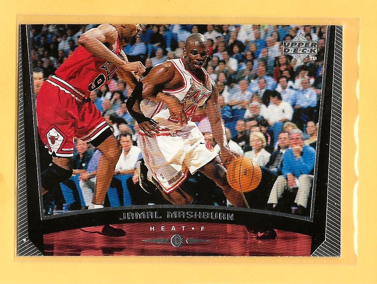 JAMAL MASHBURN - 1998-99 Upper Deck - #81 - Heat - Comb. Shipping - MINT
