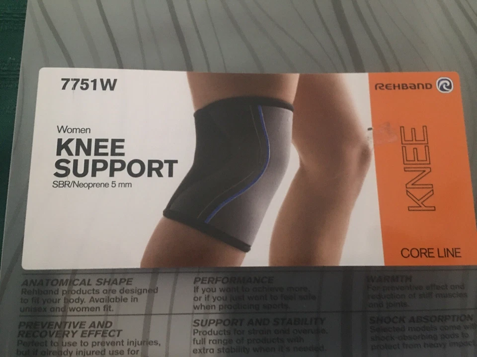 New Rehband 7751 W Knee Support Women XS (extra Small) 5mm Neoprene Sport Brace - Image 2 of 4