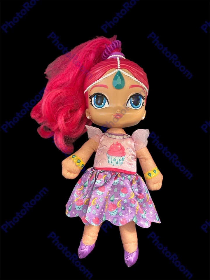 FISHER-PRICE Shimmer & Shine Genie 12” MUÑECO DE PELUCHE BRILLANTE habla canta FUNCIONA Foto 3 de 4