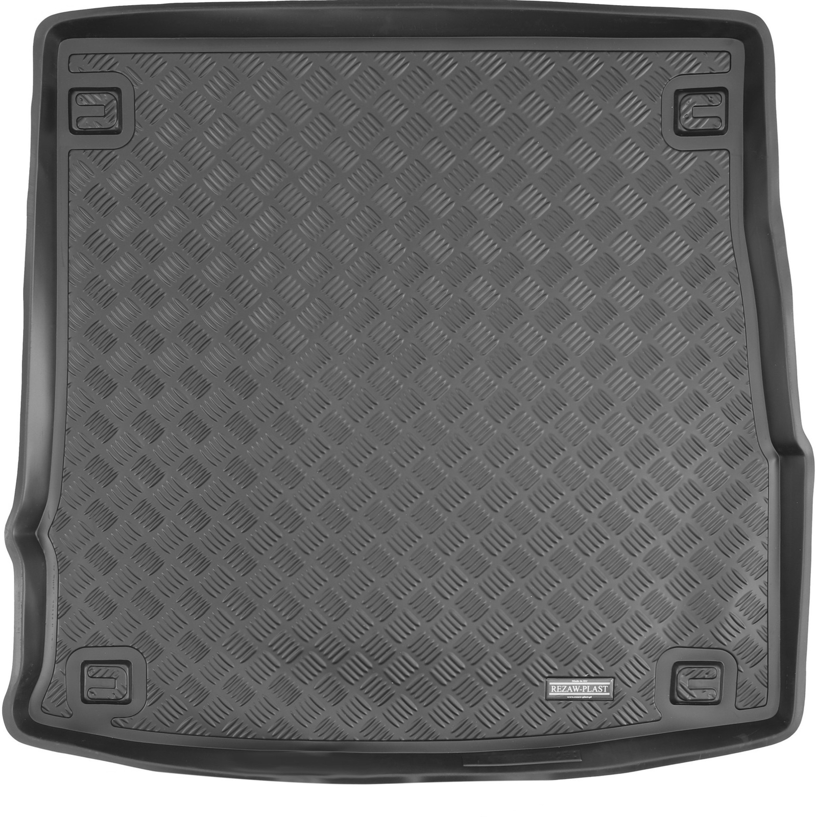 Tapis de coffre Rezaw-Plast pour Alfa Romeo Stelvio noir sur mesure dès 2016