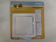 NEW HAMPTON BAY HB-7732-03 WIRELESS DOOR BELL PLUG-IN 2 PUSH BUTTONS