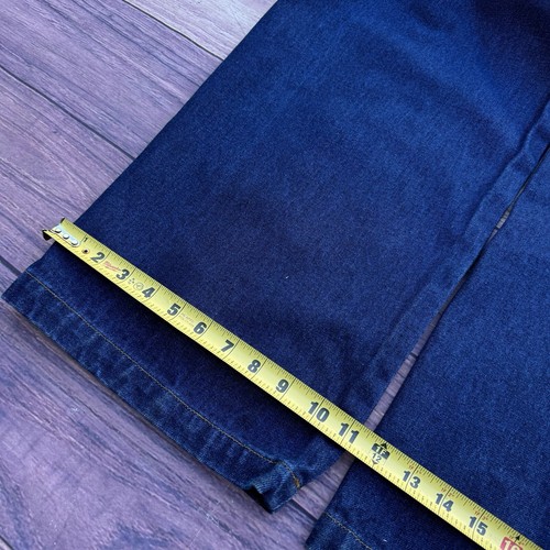 Vintage Y2K Baggy Jeans Wide Leg Carpenter Loop Skate Jeans RB Streetwear 40x34 - Picture 5 of 8