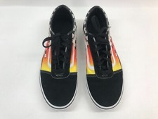 vans ward flame checker norway shoes youth size 6.0