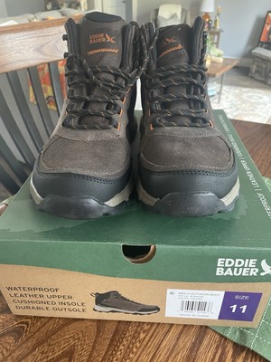 Eddie Bauer Bonham Mens Waterproof Outdoor Hiking Boots Brown‎ Leather Size 8.5 Amazon.com : Eddie Bauer Waterproof Shoes for Men, Mens  main image 3