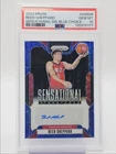 REED SHEPPARD 2024-25 PRIZM SENSATIONAL BLUE CHOICE RC AUTO /49 PSA 10 Q4571