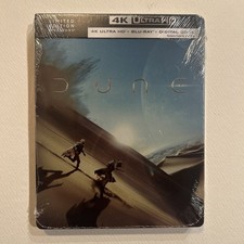 Dune (4K UHD•Blu-ray•Digital, 2021) Limited Edition Steelbook OOP