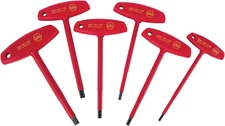 33490 T-Handle Hex Driver Set, Inch, 1000 Volt, 6 Piece