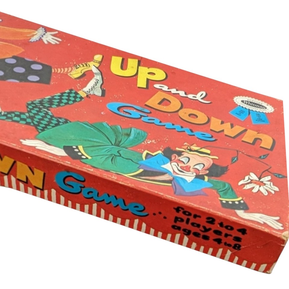 1950s Whitman Up and Down Board Game | eBay UK